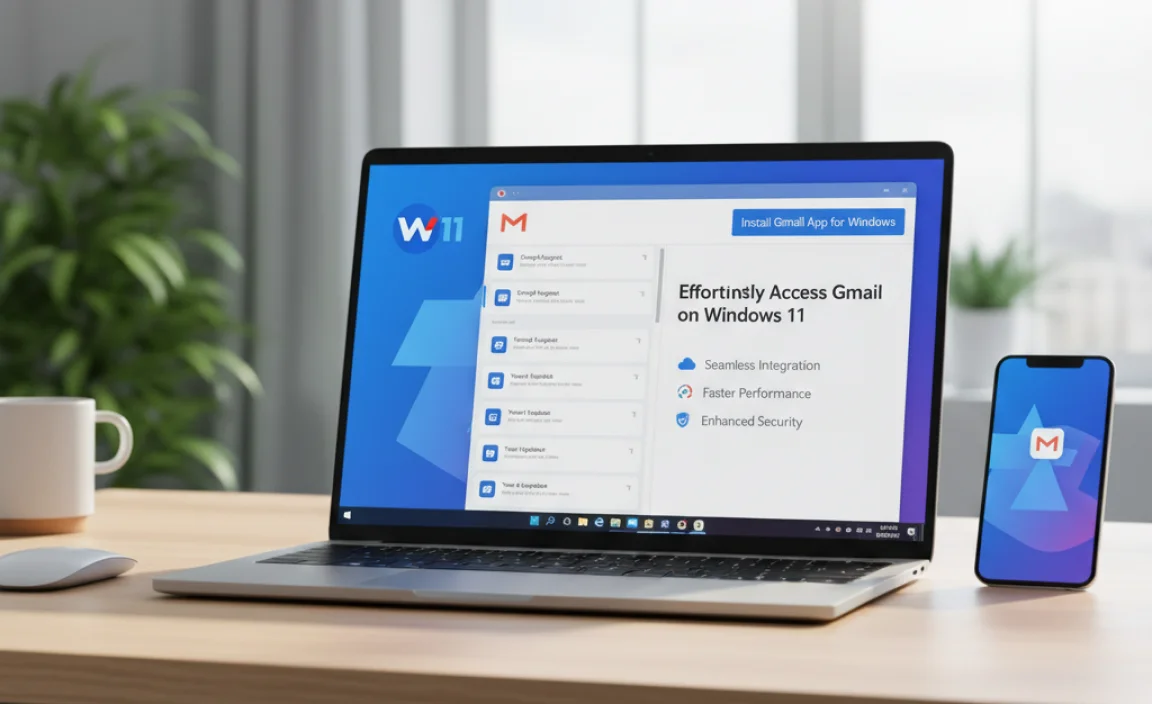Effortlessly Access Gmail on Windows 11