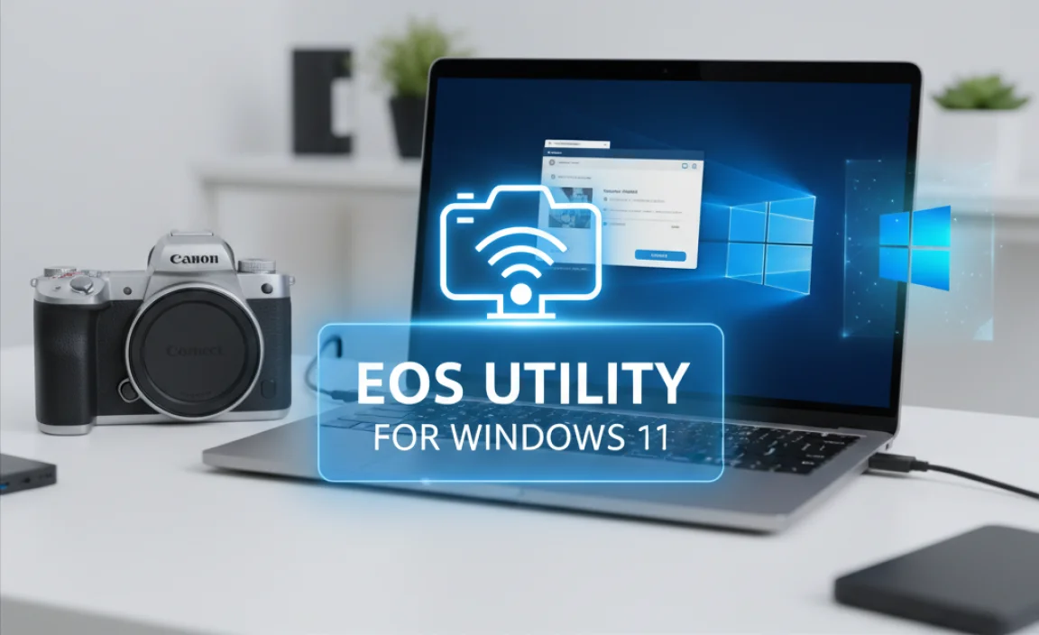 eos utility for Windows 11