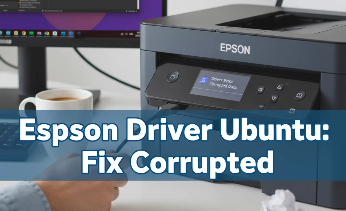 Epson Driver Ubuntu: Fix Corrupted