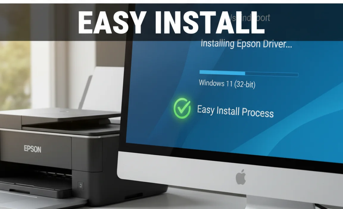 Epson Driver Win 11 32-bit: Easy Install