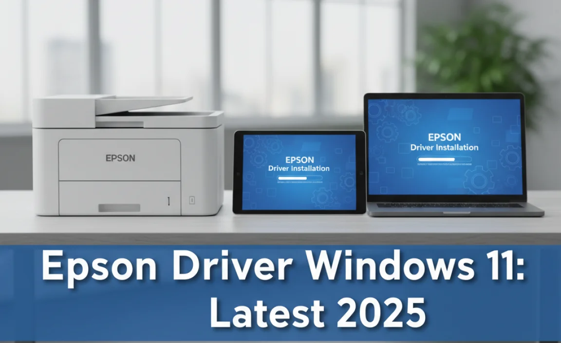 Epson Driver Windows 11: Latest 2025
