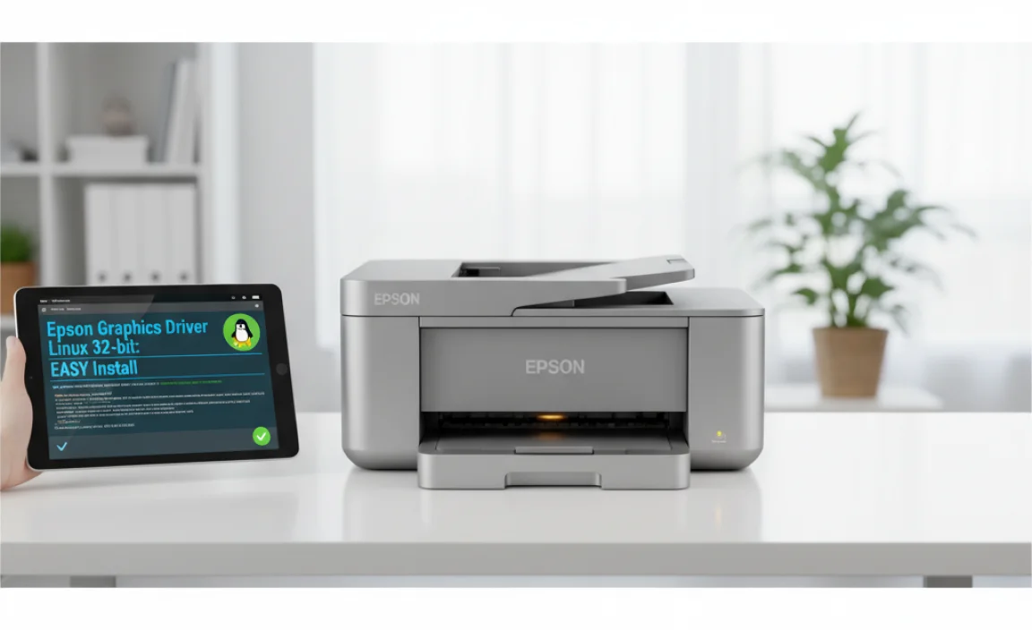 Epson Graphics Driver Linux 32-bit: EASY Install