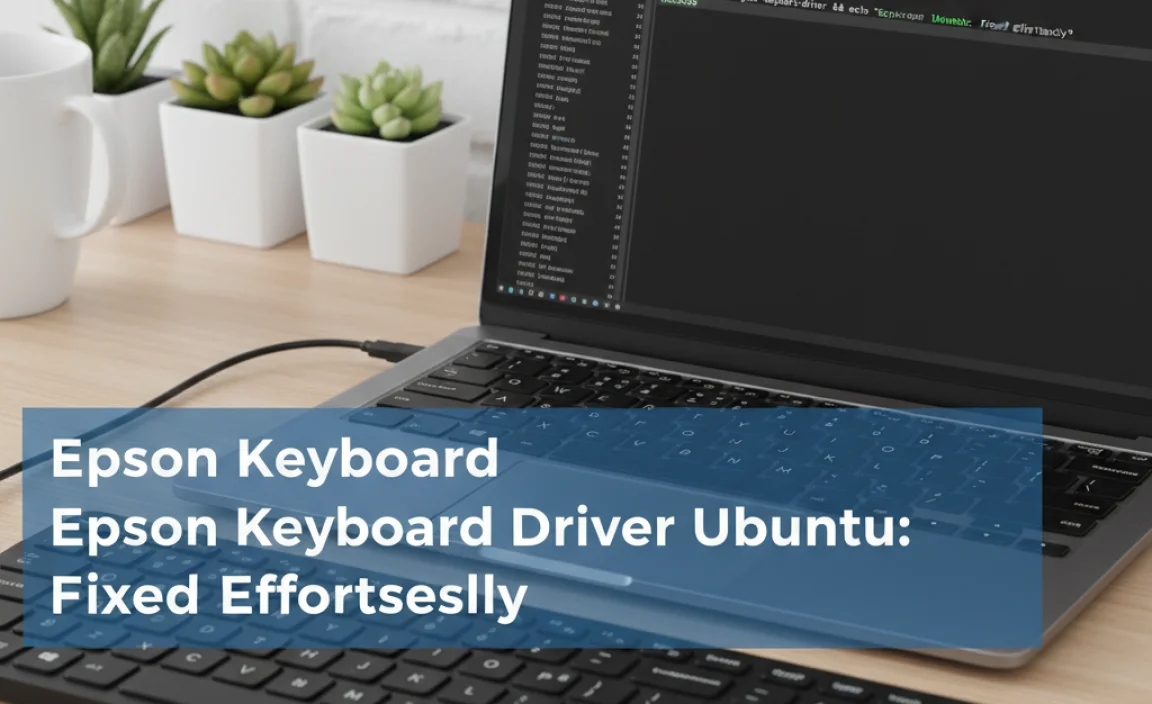Epson Keyboard Driver Ubuntu: Fixed Effortlessly