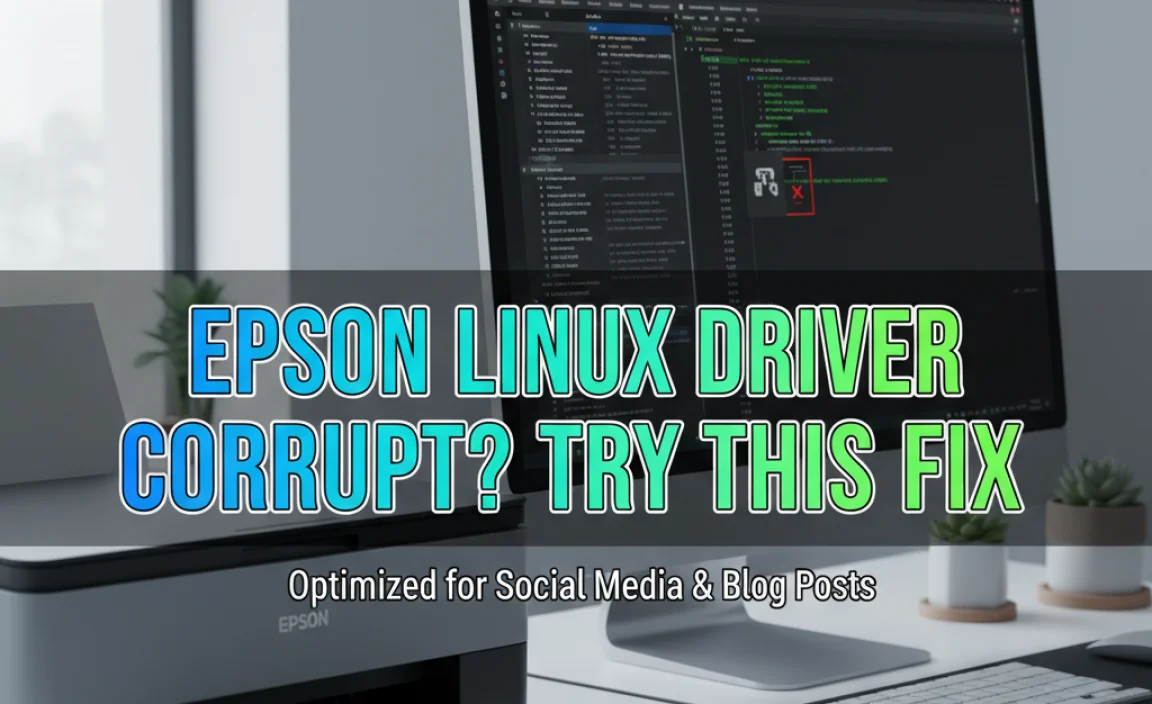 Epson Linux Driver Corrupt? Try This Fix