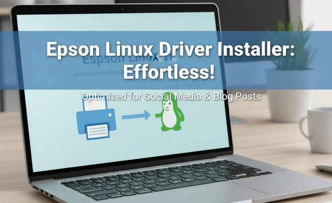 Epson Linux Driver Installer: Effortless!