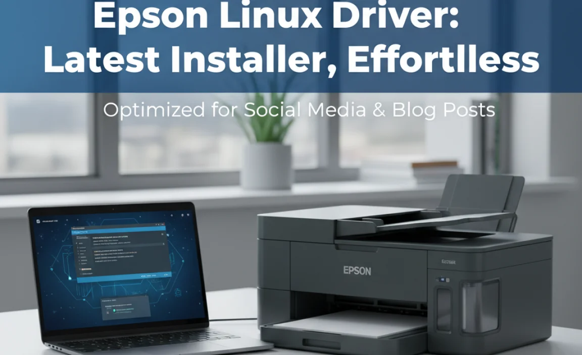 Epson Linux Driver: Latest Installer, Effortless
