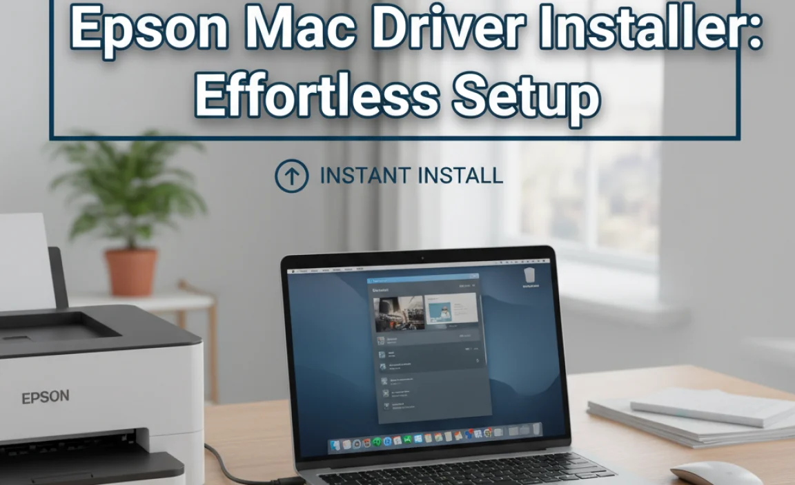 Epson Mac Driver Installer: Effortless Setup