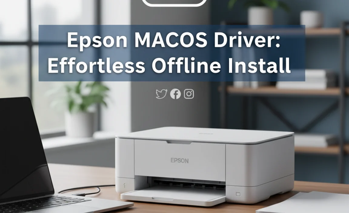 Epson MacOS Driver: Effortless Offline Install