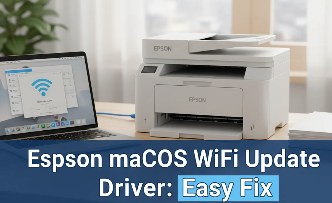 Epson macOS WiFi Update Driver: Easy Fix