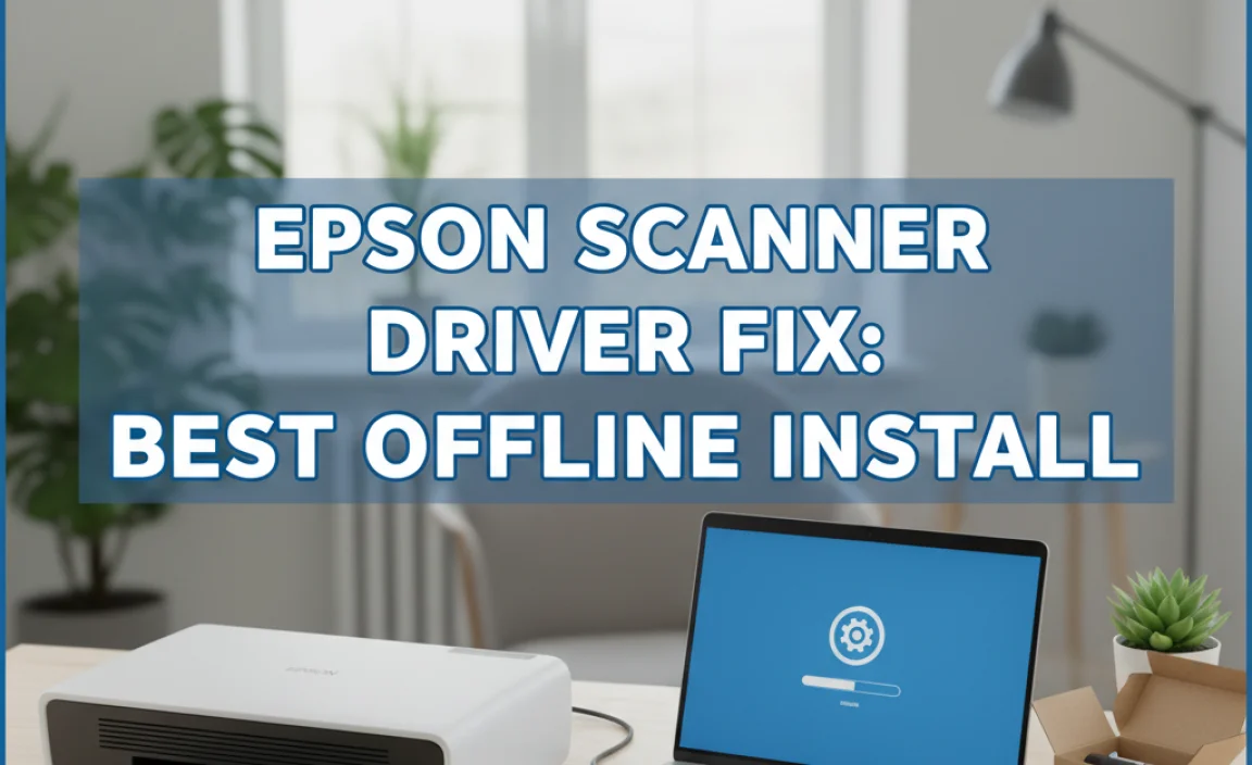 Epson Scanner Driver Fix: Best Offline Install
