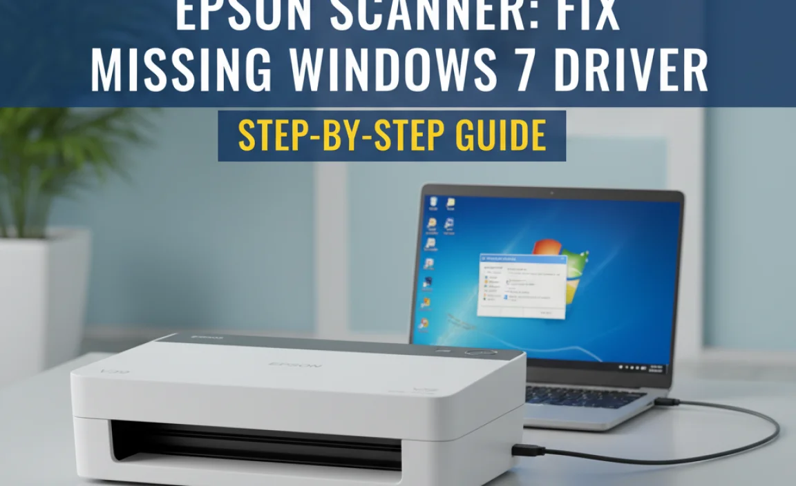 Epson Scanner: Fix Missing Windows 7 Driver
