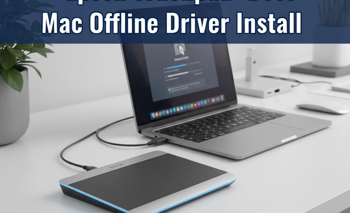 Epson Touchpad: Best Mac Offline Driver Install