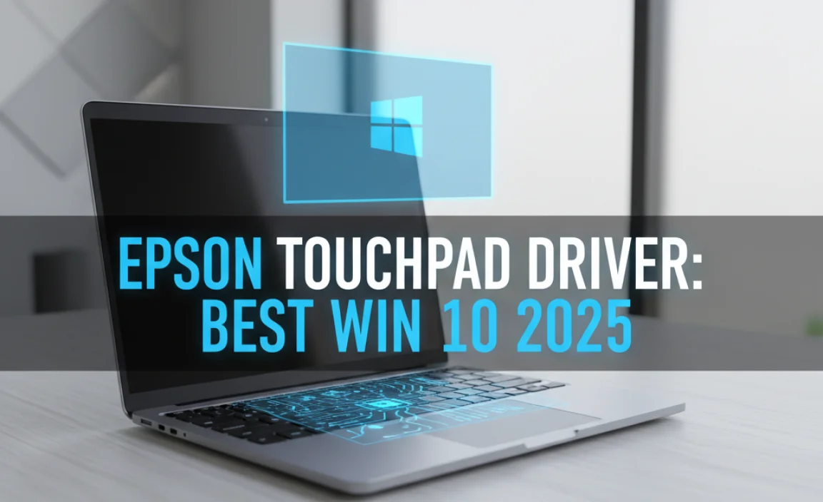 Epson Touchpad Driver: Best Win 10 2025