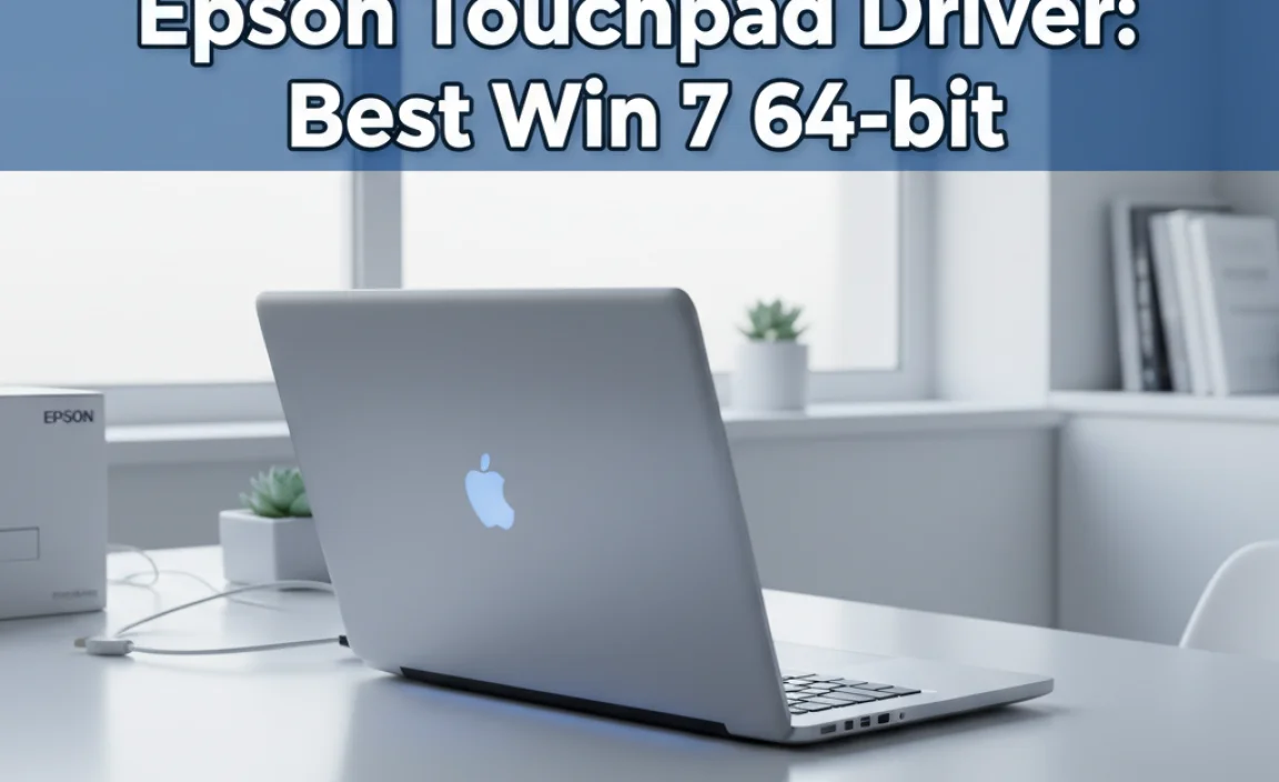 Epson Touchpad Driver: Best Win 7 64-bit