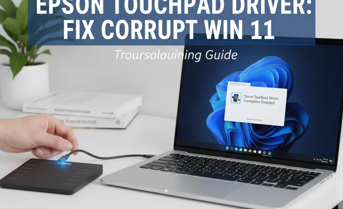 Epson Touchpad Driver: Fix Corrupt Win 11