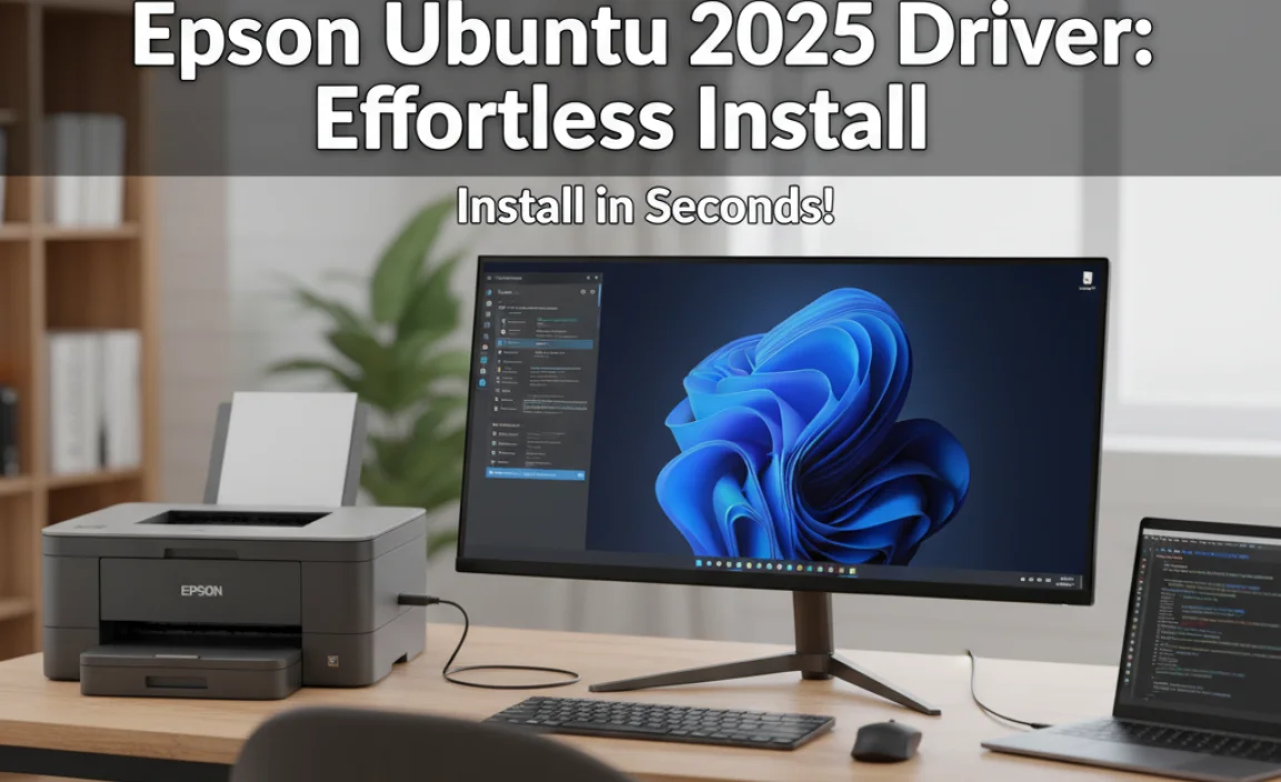 Epson Ubuntu 2025 Driver: Effortless Install