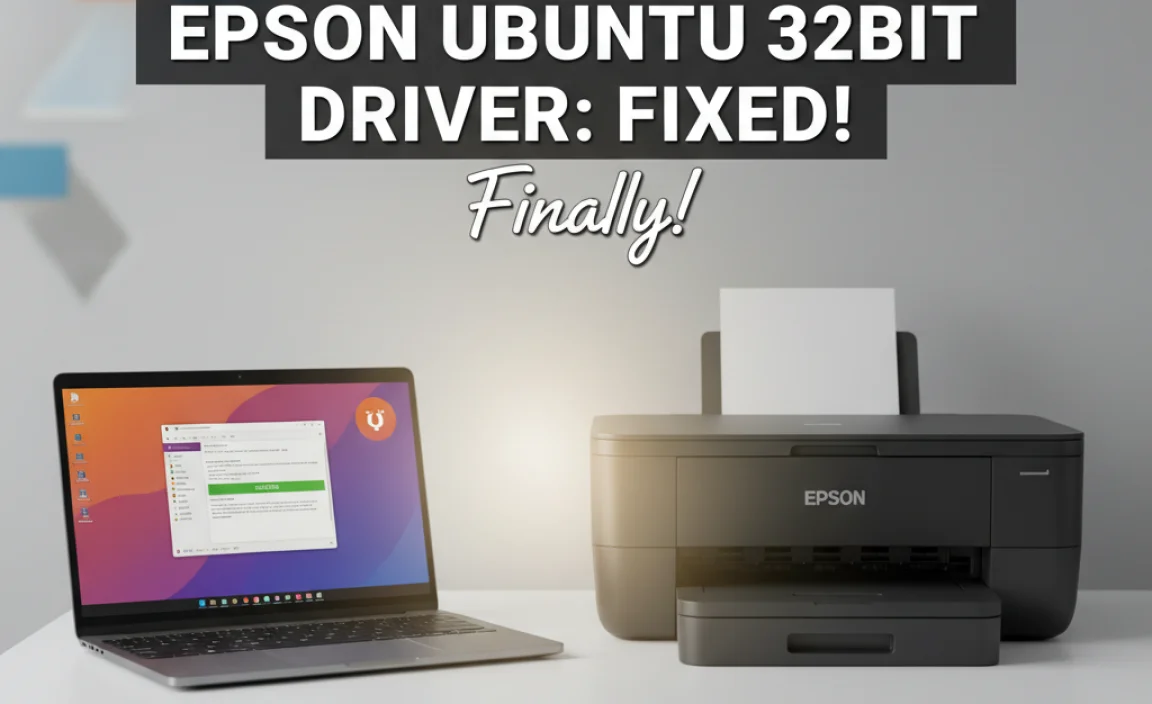 Epson Ubuntu 32bit Driver: Fixed!