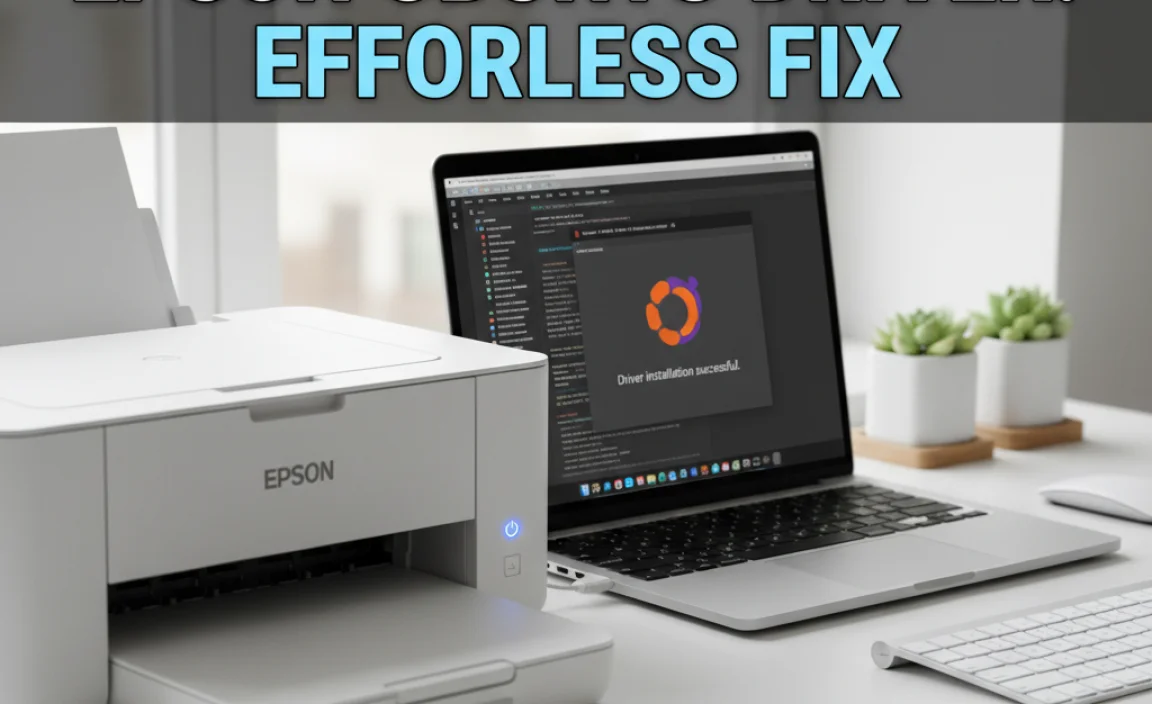 Epson Ubuntu Driver: Effortless Fix
