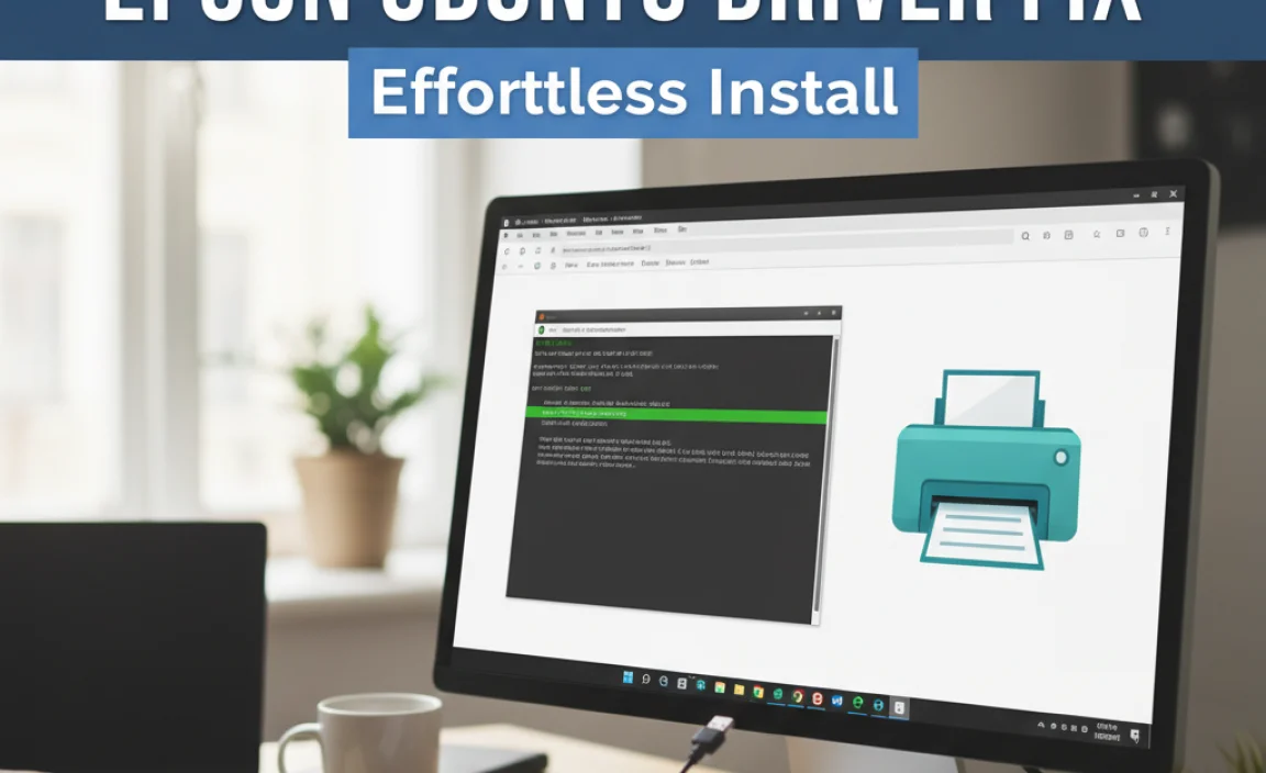 Epson Ubuntu Driver Fix: Effortless Install