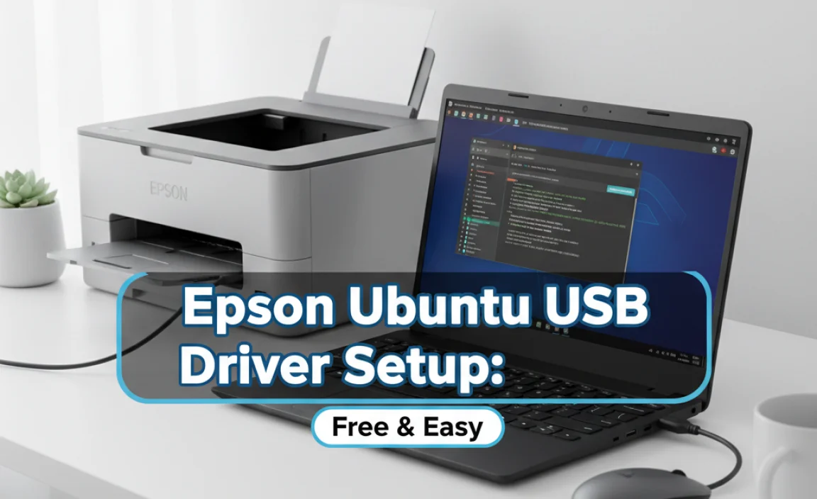 Epson Ubuntu USB Driver Setup: Free & Easy