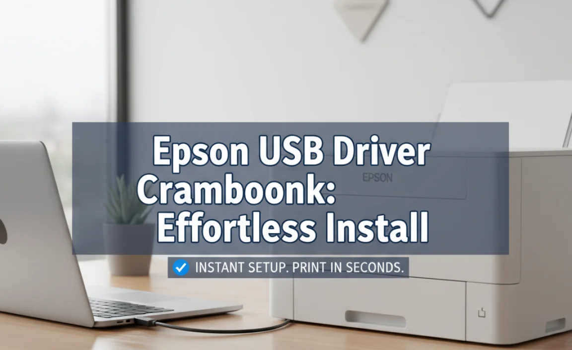 Epson USB Driver Chromebook: Effortless Install