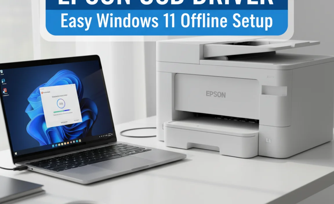 Epson USB Driver: Easy Windows 11 Offline Setup
