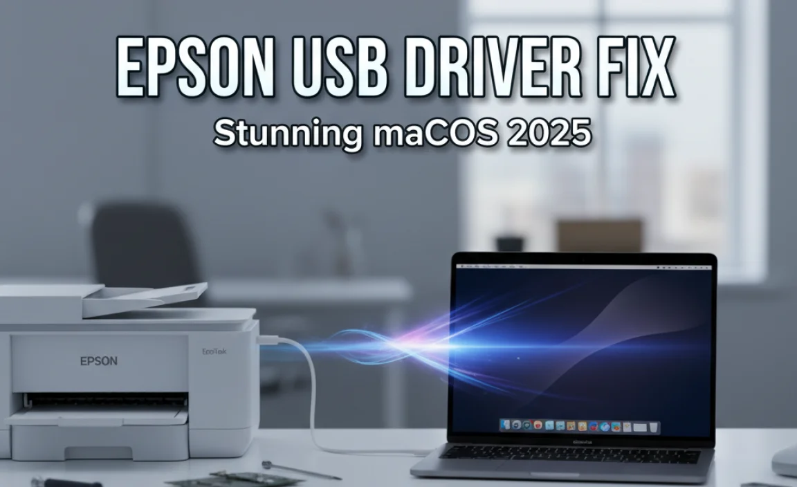 Epson USB Driver Fix: Stunning macOS 2025