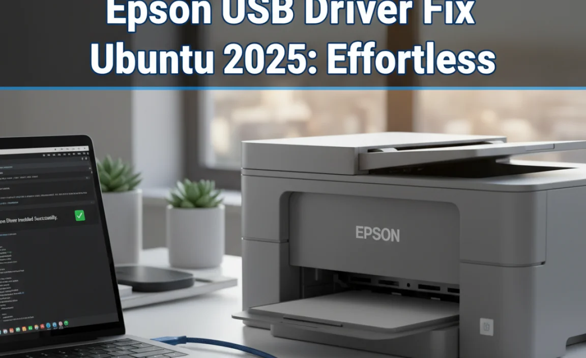 Epson USB Driver Fix Ubuntu 2025: Effortless