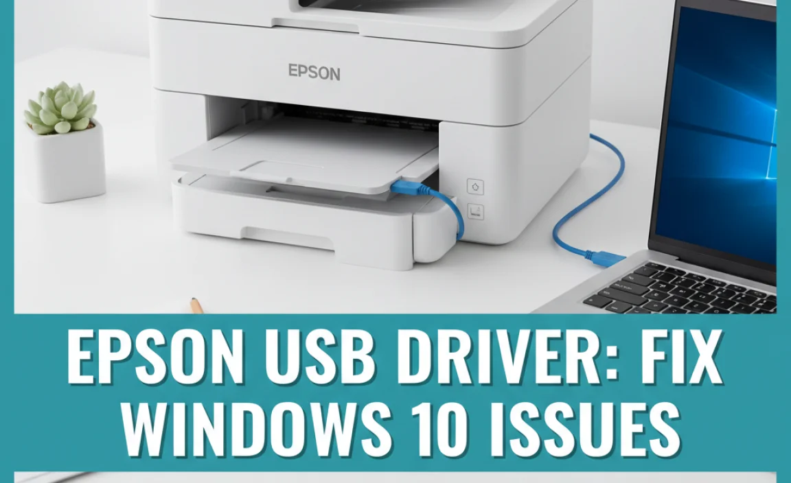Epson USB Driver: Fix Windows 10 Issues
