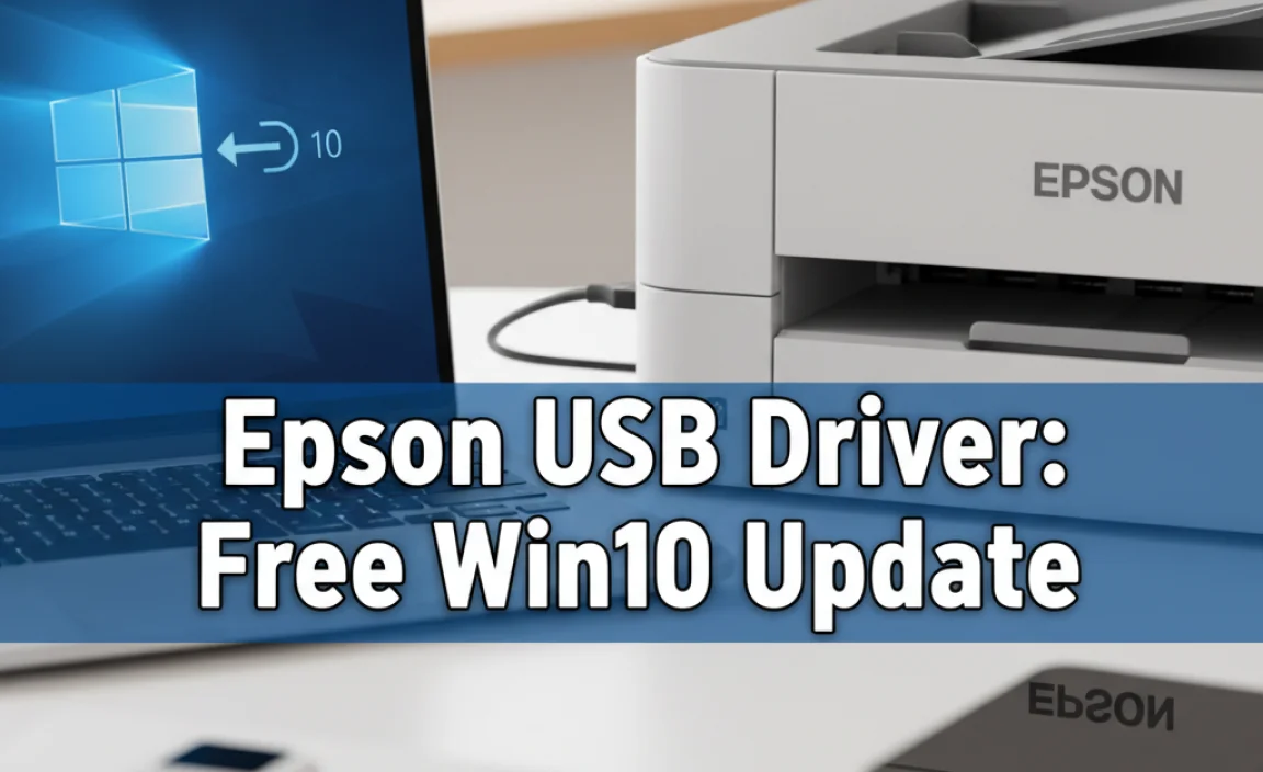 Epson USB Driver: Free Win10 Update
