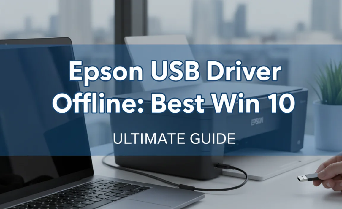 Epson USB Driver Offline: Best Win 10