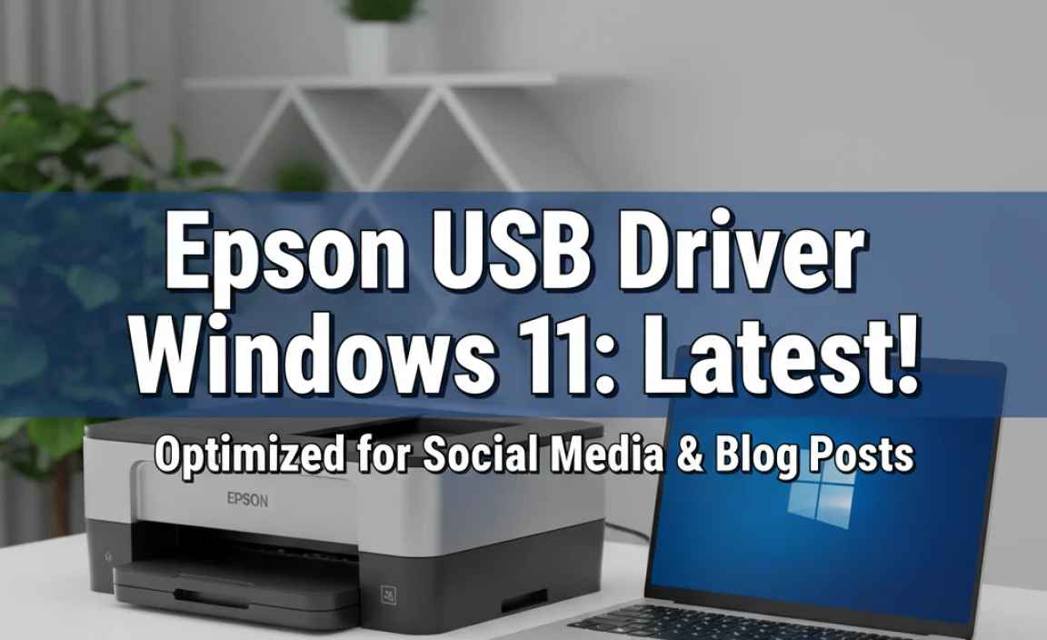Epson USB Driver Windows 11: Latest!