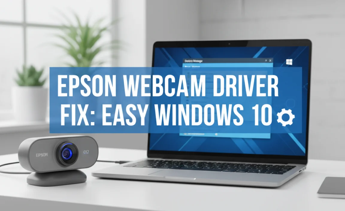 Epson Webcam Driver Fix: Easy Windows 10