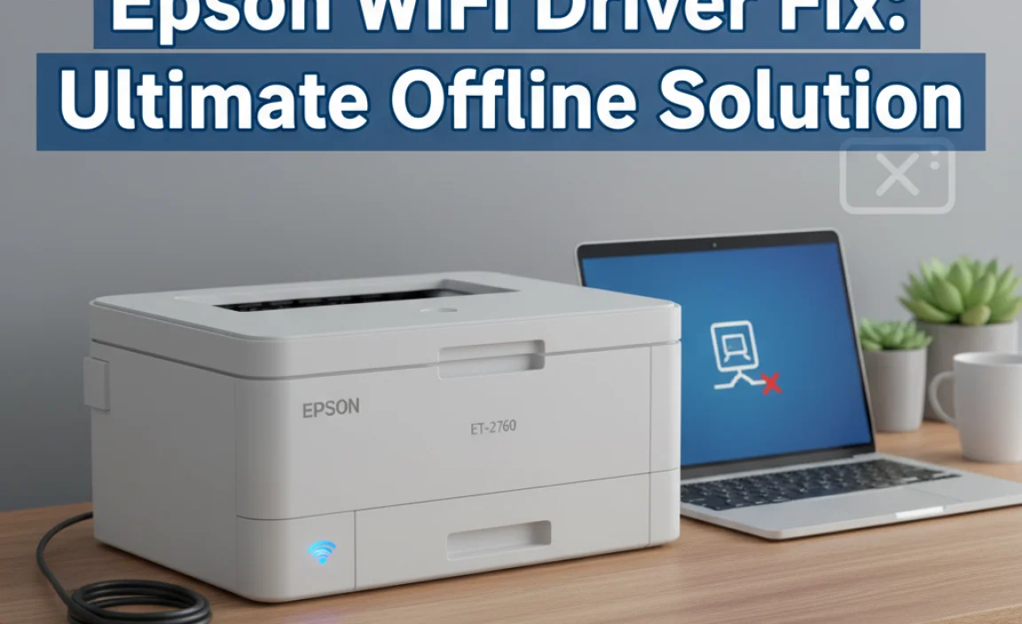 Epson WiFi Driver Fix: Ultimate Offline Solution