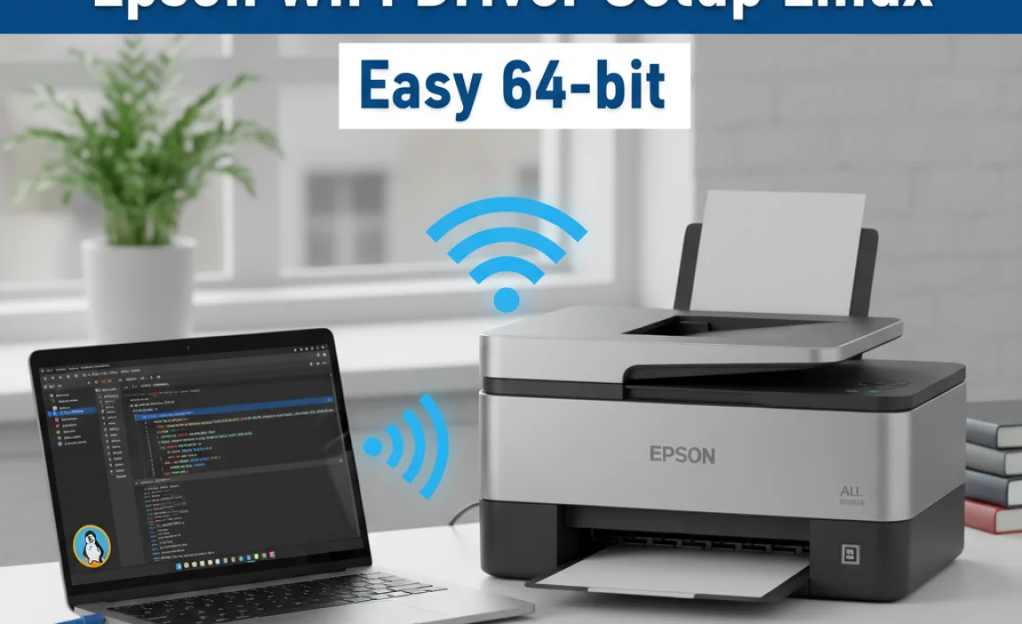 Epson WiFi Driver Setup Linux: Easy 64-bit