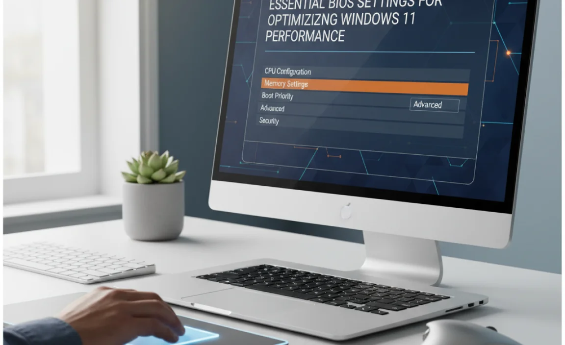 Essential Bios Settings For Optimizing Windows 11 Performance
