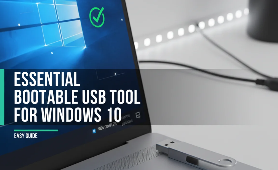 Essential Bootable Usb Tool For Windows 10: Easy Guide