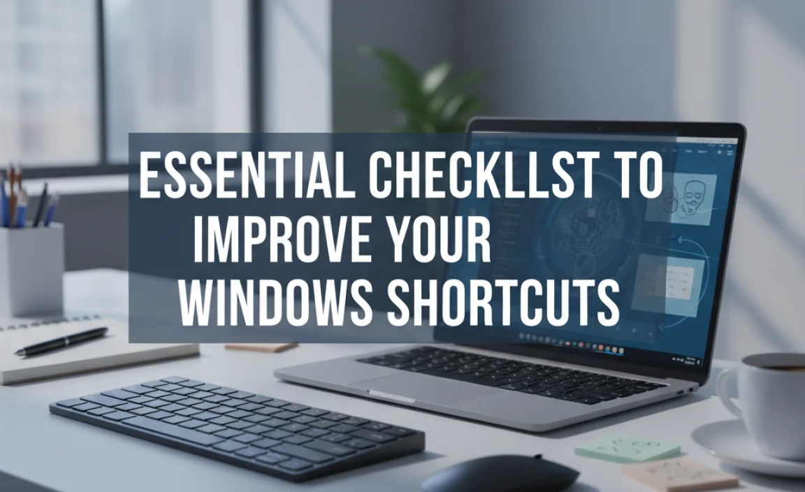 Essential Checklist To Improve Your Windows Shortcuts