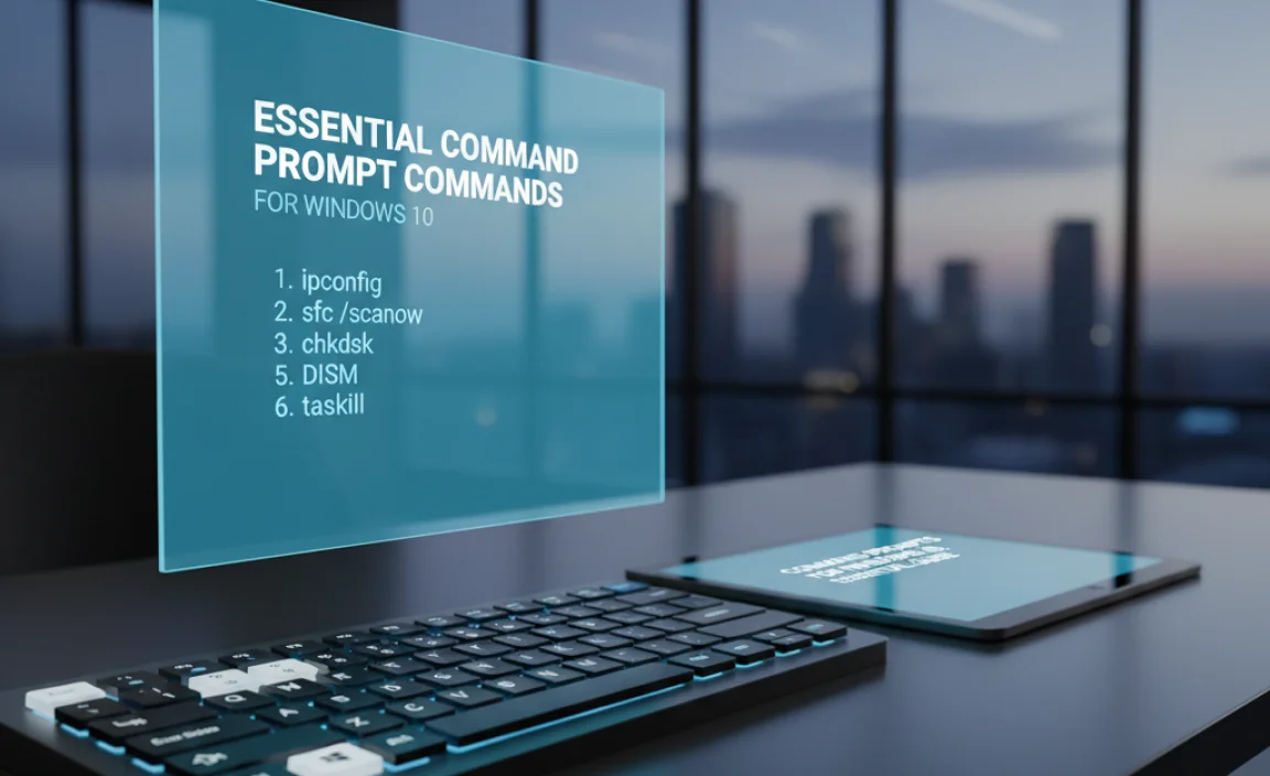 Essential Command Prompt Commands for Windows 10