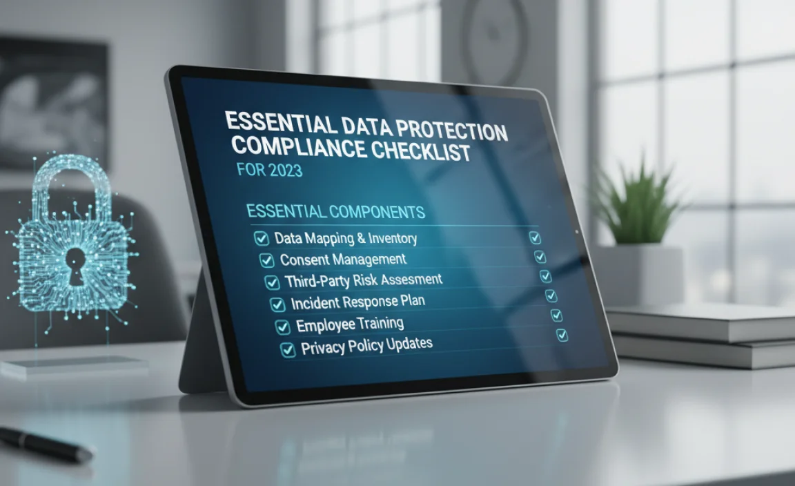 Essential Components of a Data Protection Compliance Checklist