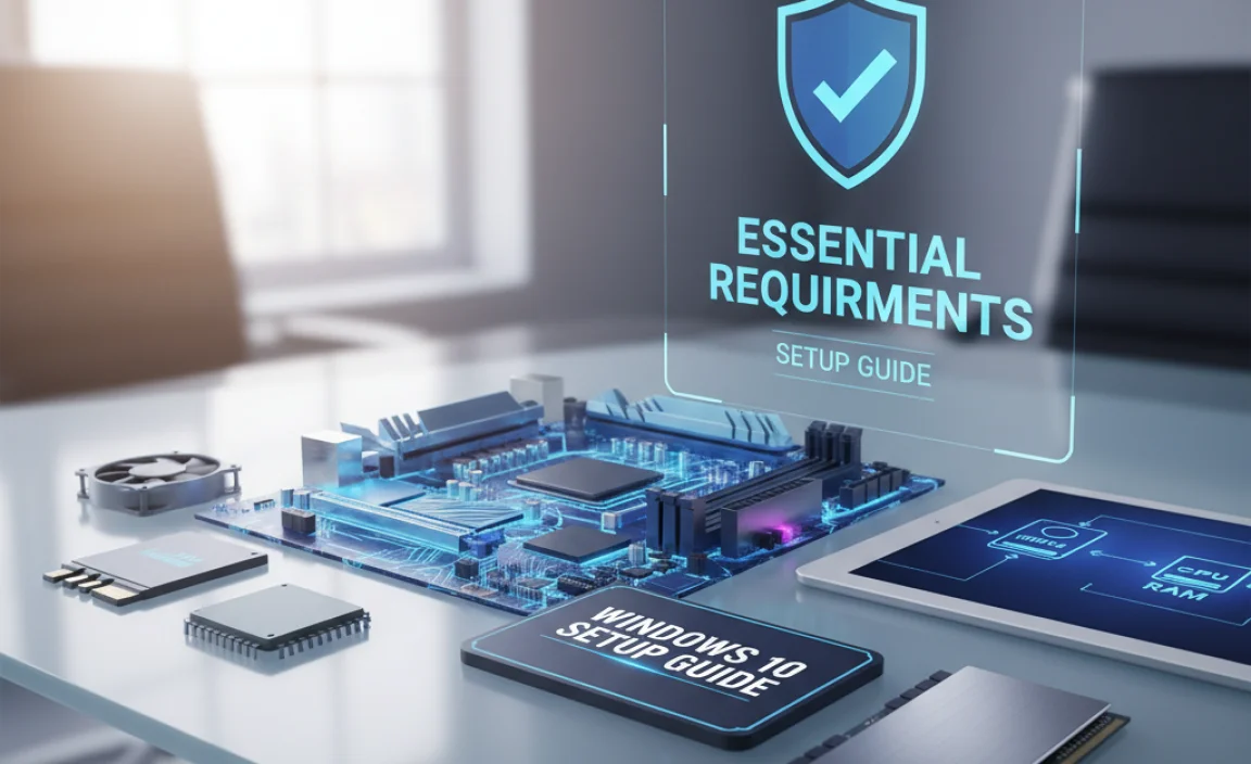 Essential Computer Requirements For Windows 10 Setup Guide