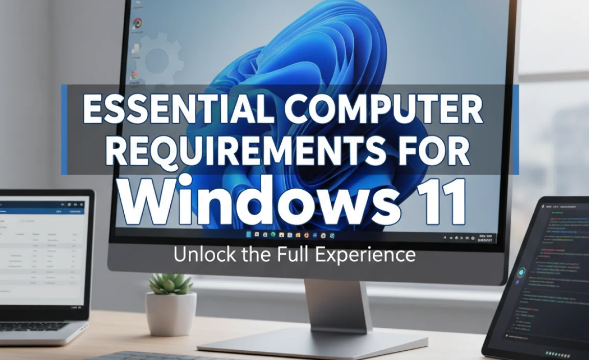 Essential Computer Requirements For Windows 11