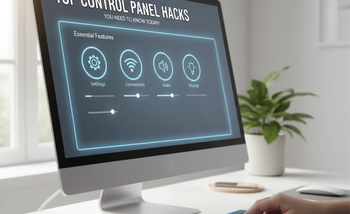 Essential Control Panel Features for Everyday Use