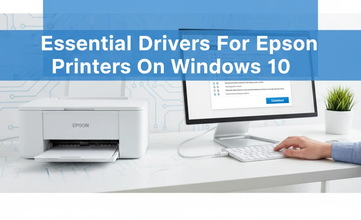 Essential Drivers For Epson Printers On Windows 10