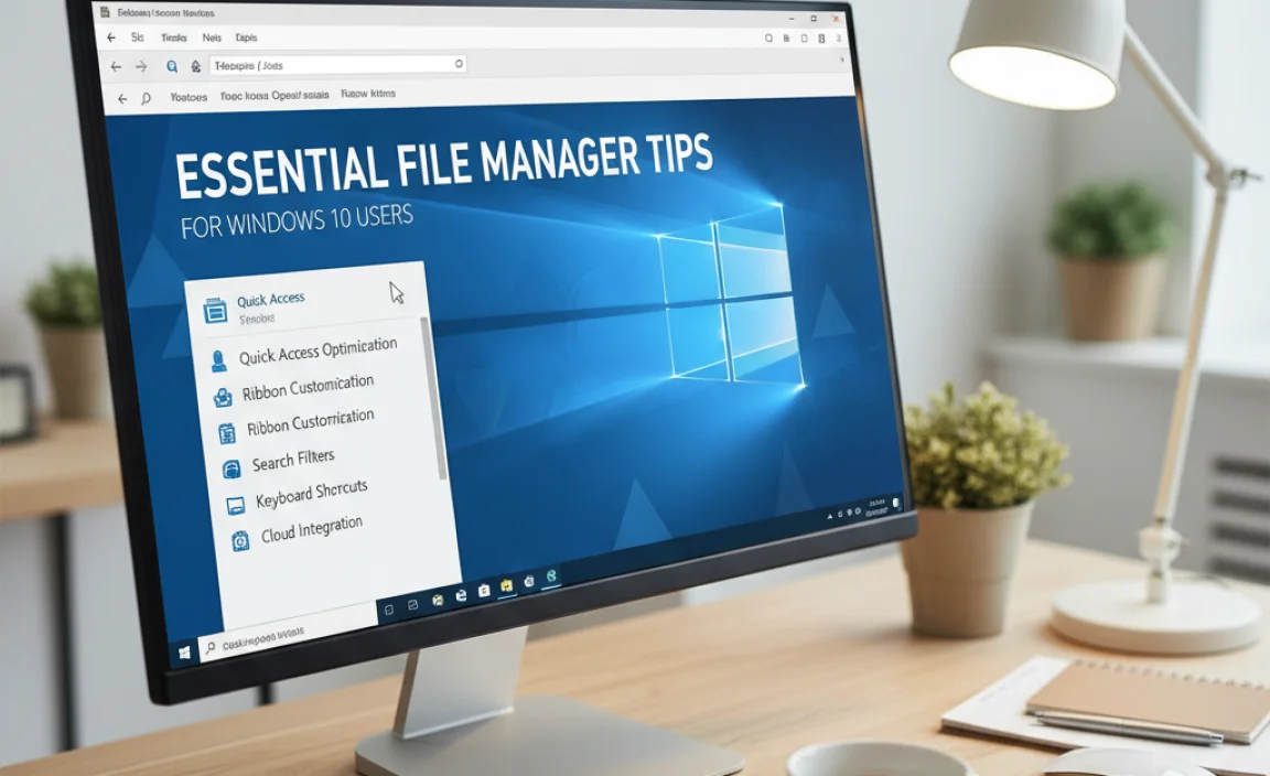 Essential File Manager Tips for Windows 10 Users