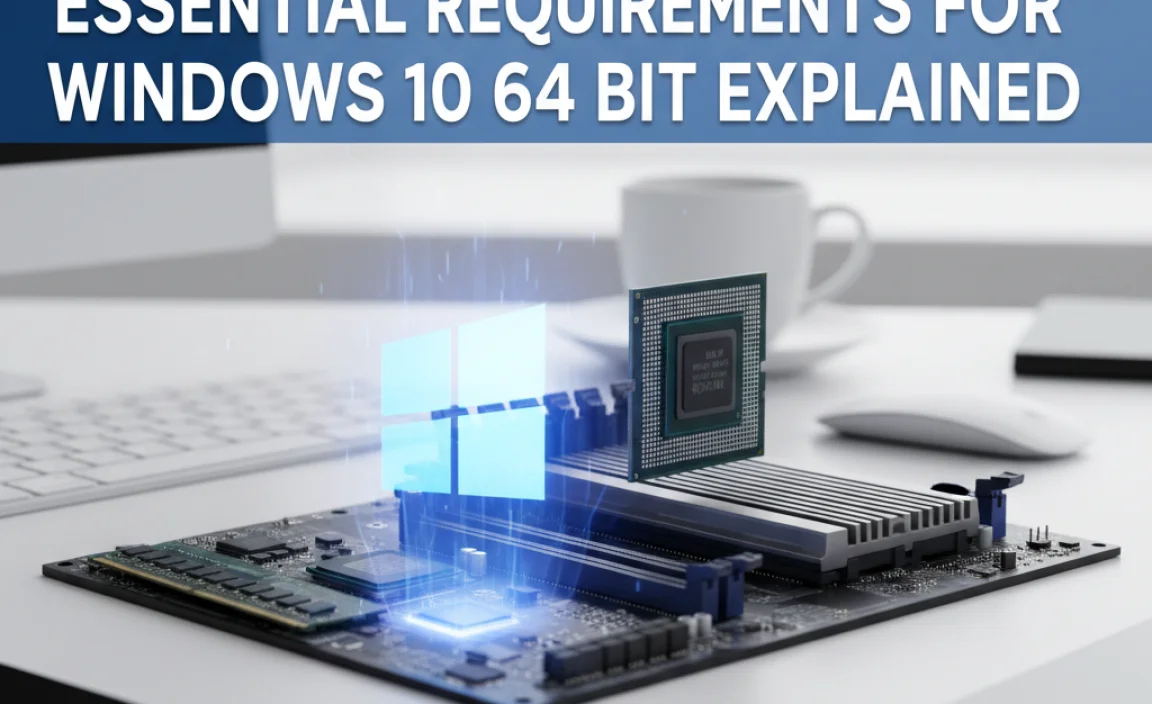 Essential Requirements For Windows 10 64 Bit Explained