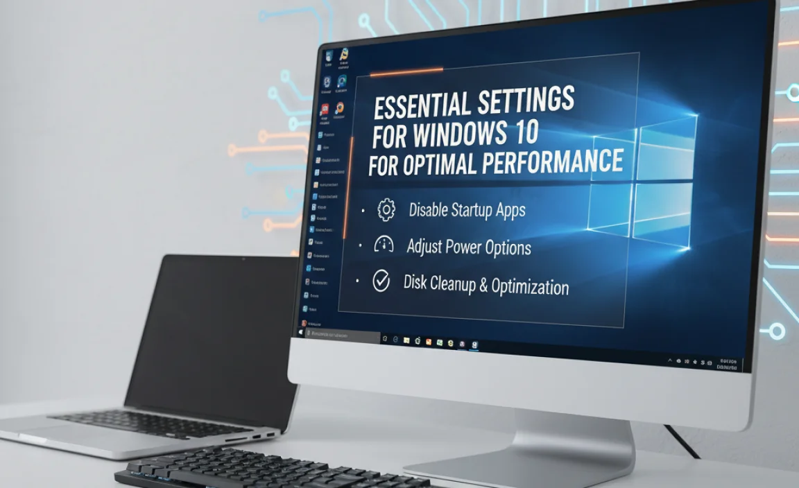 Essential Settings For Windows 10 For Optimal Performance