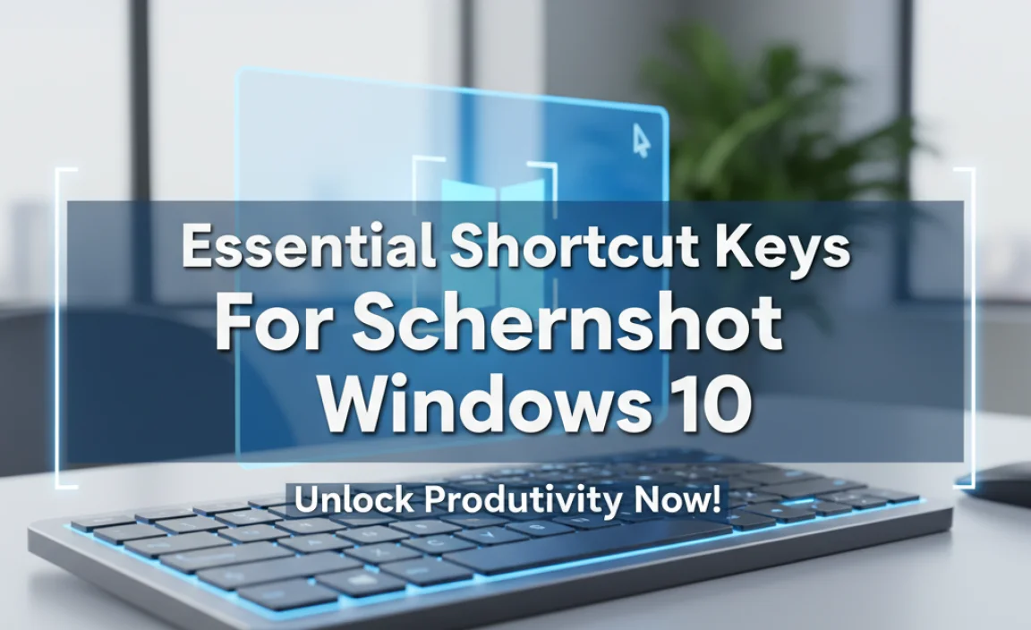 Essential Shortcut Keys For Screenshot Windows 10