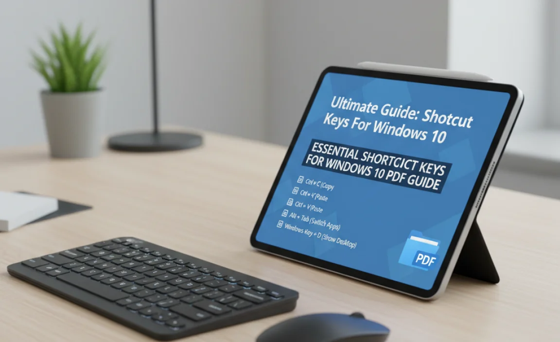 Essential Shortcut Keys For Windows 10 Pdf Guide