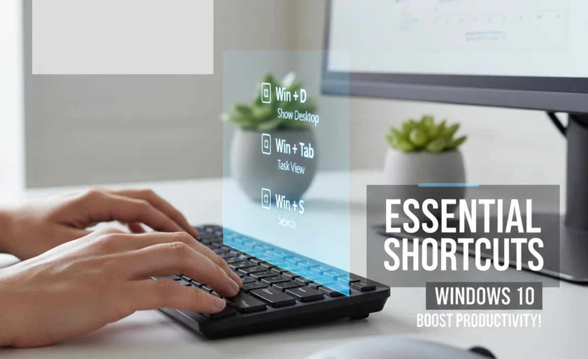 Essential Shortcut Keys For Windows 10 To Boost Productivity